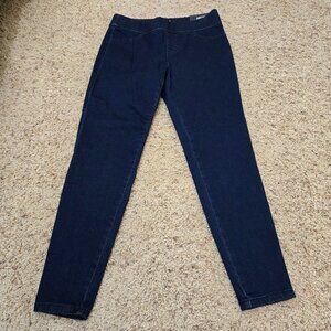 Apt 9 Pull On Denim Jeans Skinny High Rise Womens 12 NWT